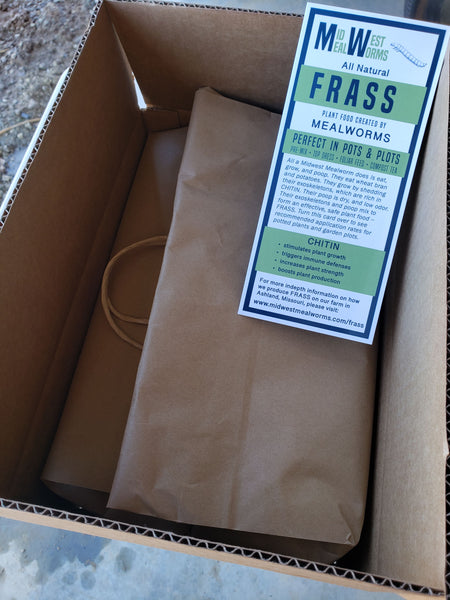 Insect Frass - 10 lb boxes