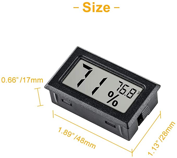 Small Digital Electronic Temperature Humidity Meter